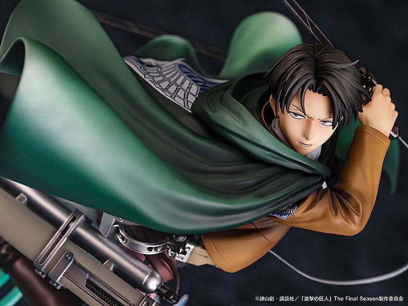 PREORDINE+ CHIUSO 02/2025 Attack on Titan PVC Statue 1/6 Humanity's Strongest Soldier Levi 23 cm (PREORDINE NON CANCELLABILE)