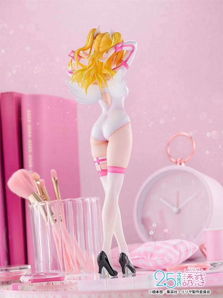 PREORDINE 12/2025 2.5 Dimensional Seduction Statue 1/7 Liliel Angel School spin-off Training Suit/Ririsa 25 cm (PREORDINE NON CANCELLABILE)