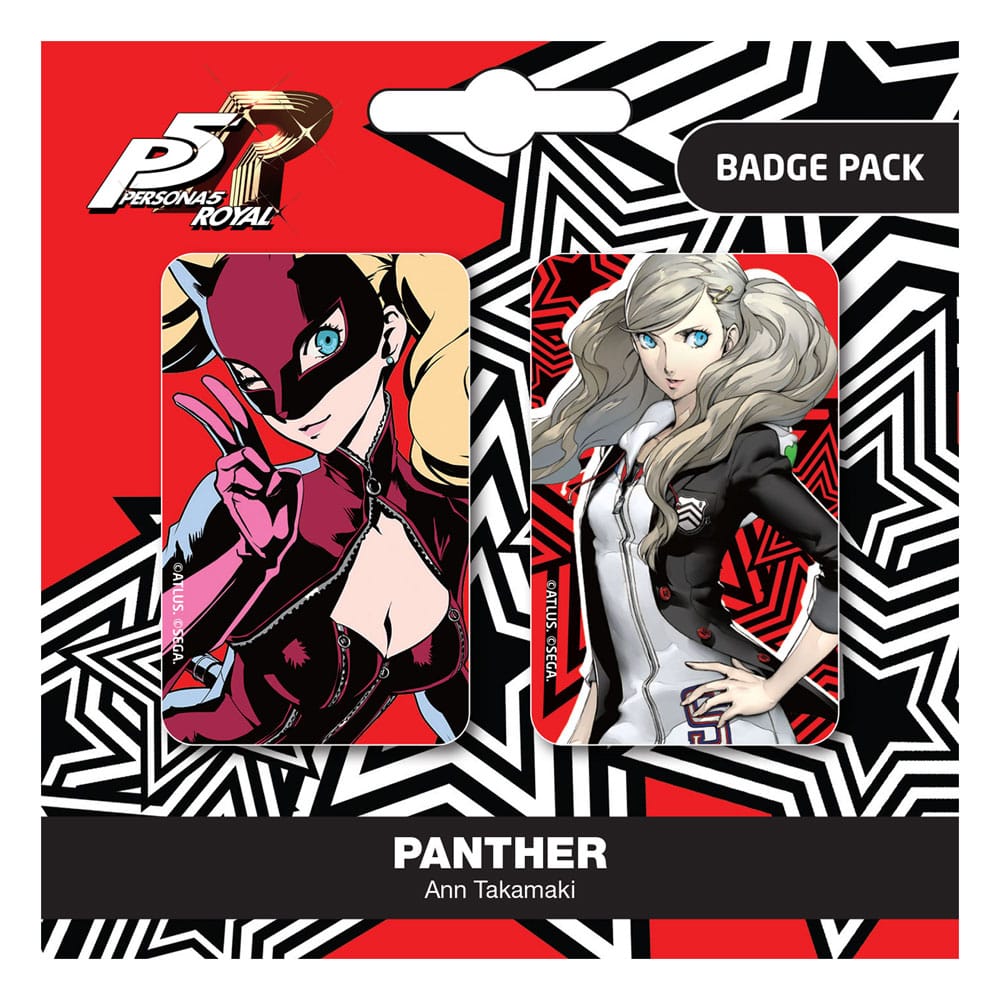 SU ORDINAZIONE Persona 5 Royal Pin Badges 2-Pack Set B