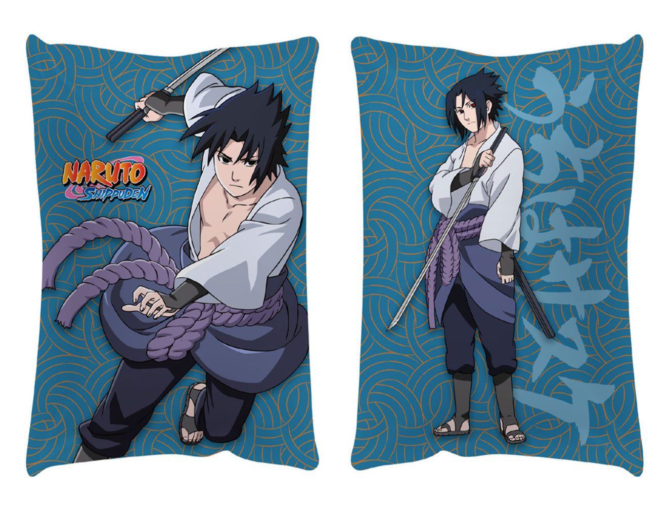 Naruto Shippuden Pillow Sasuke 50 x 33 cm MADE TO ORDER