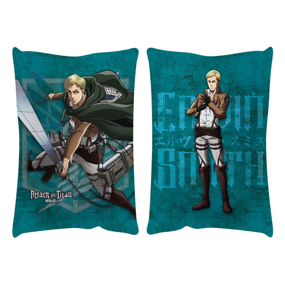 Attack on Titan Pillow Erwin Smith 50 x 35 cm *SPECIAL PRICE*