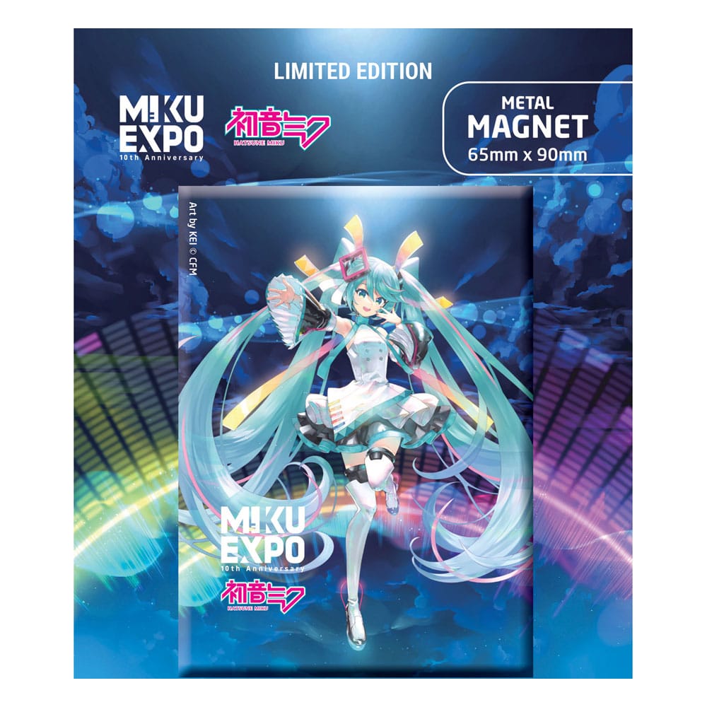 MADE TO ORDER Hatsune Miku Fridge Magnet Miku Expo 10th Anniversary Art by Kei Ver. Limited Edition *SPECIAL PRICE*