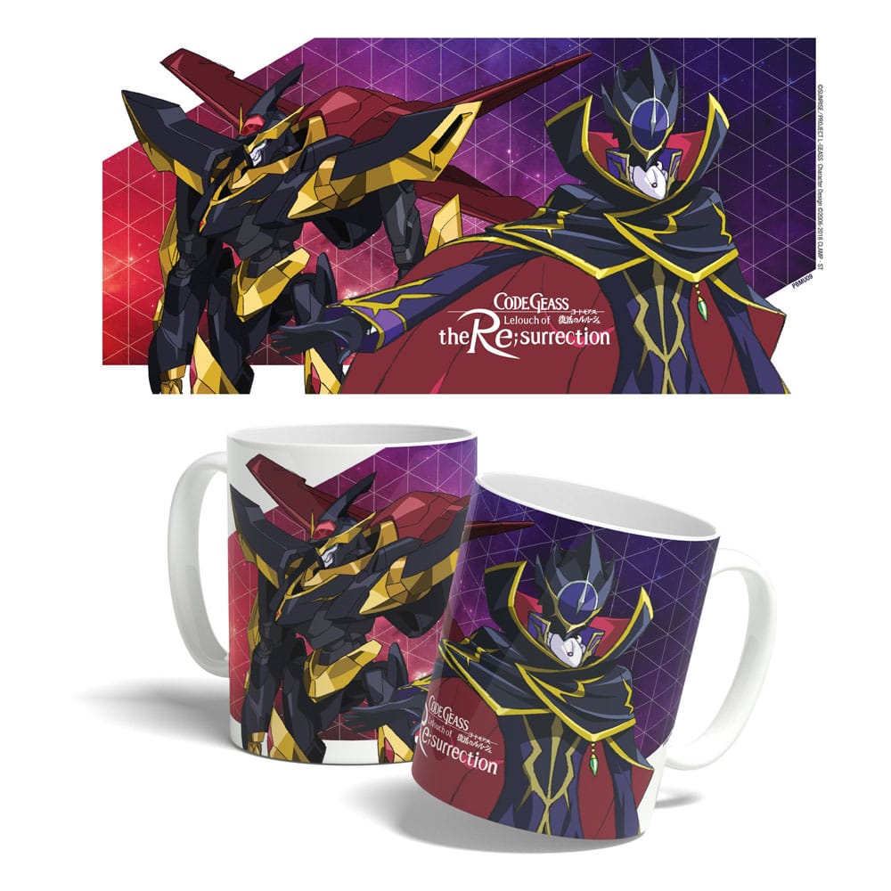 SU ORDINAZIONE Code Geass Lelouch of the Re:surrection Mug Leouch & Shinkiro 325 ml ESAURITO