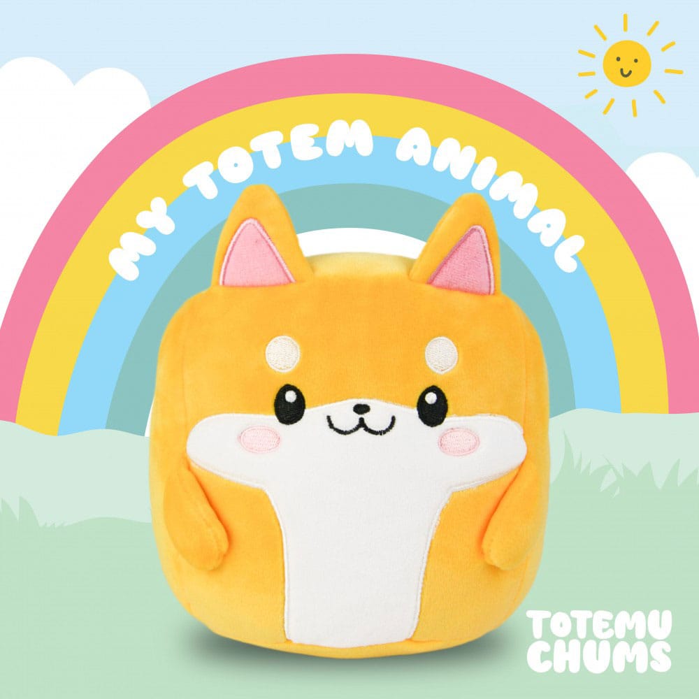 SU ORDINAZIONE Totemu Chums Cute ´n´ Kawaii Plush Figure Dog 19 cm