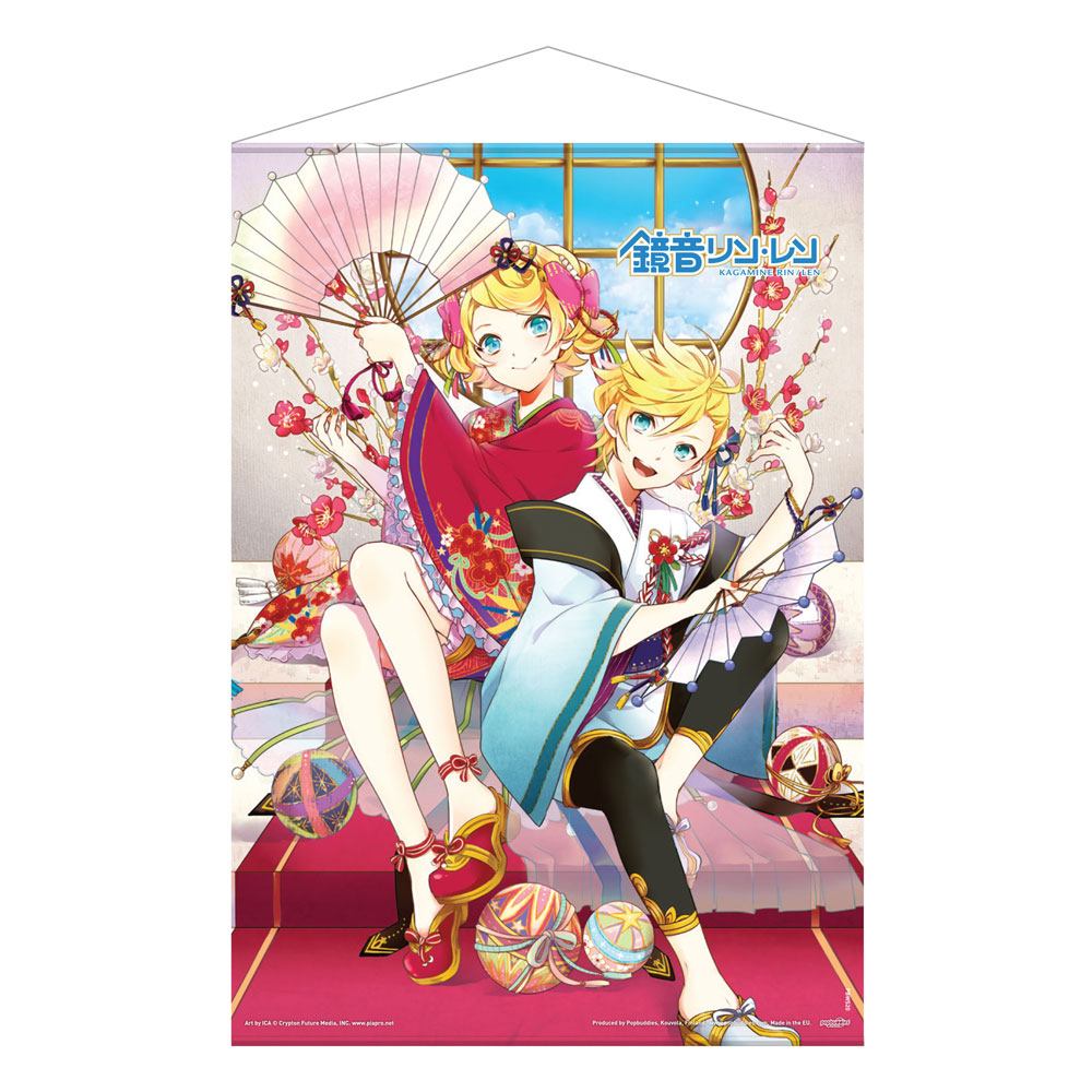 SU ORDINAZIONE Virtual Artists Wallscroll Len & Rin Kagamine 50 x 70 cm *PREZZO SPECIALE* ESAURITO