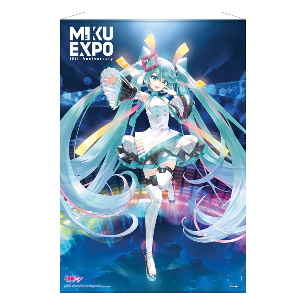 SU ORDINAZIONE Hatsune Miku Wallscroll Miku Expo 10th Anniversary Limited Edition 61 x 91 cm  