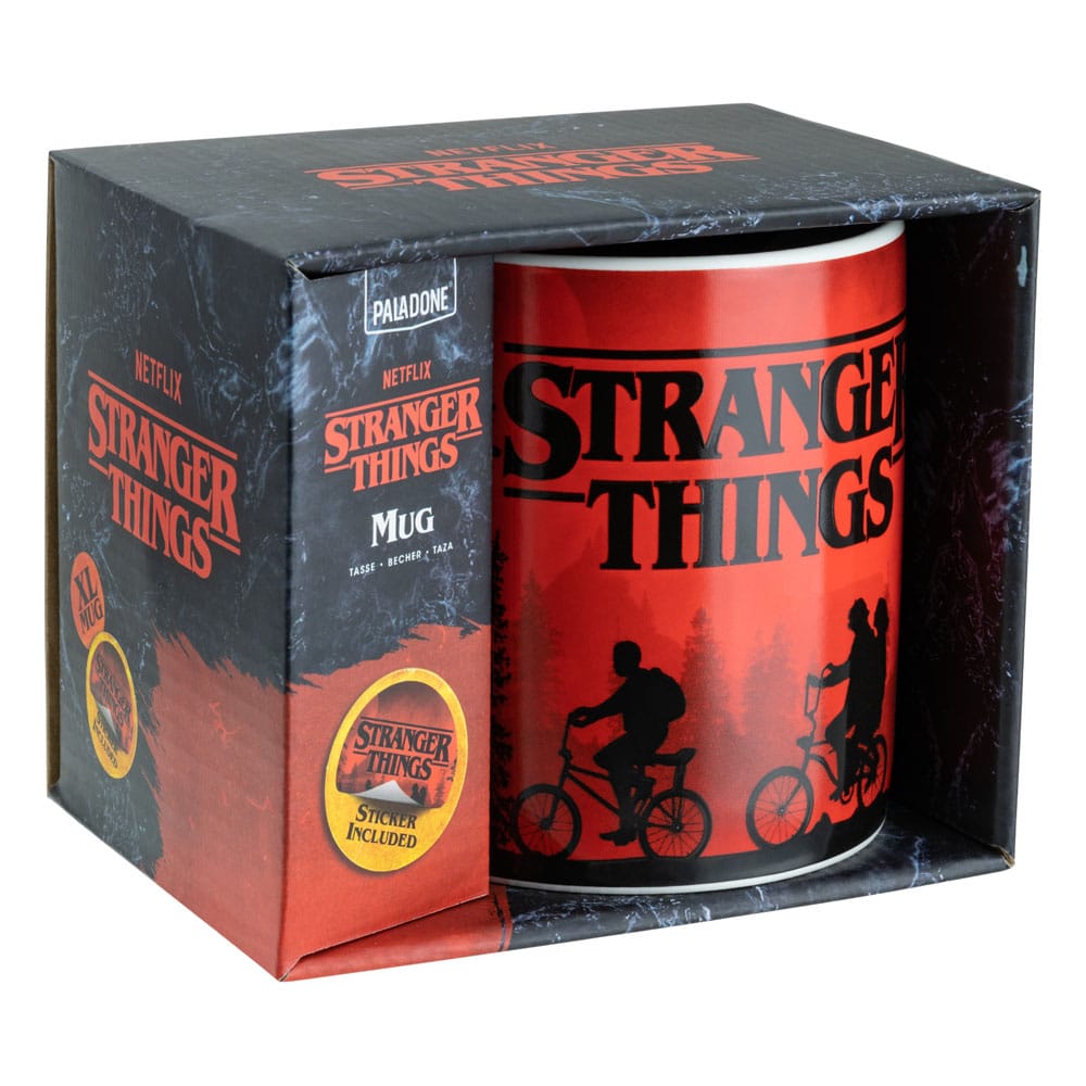 🧪 LAB | SU ORDINAZIONE Stranger Things Mug and Sticker XL
