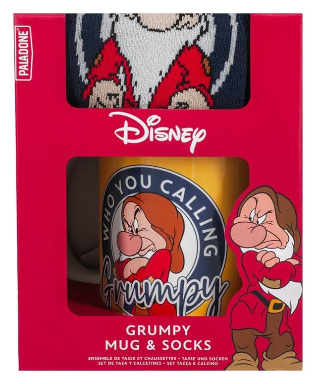 🧪 LAB | SU ORDINAZIONE Disney Mug & Socks Set Snow White Who You Calling Grumpy