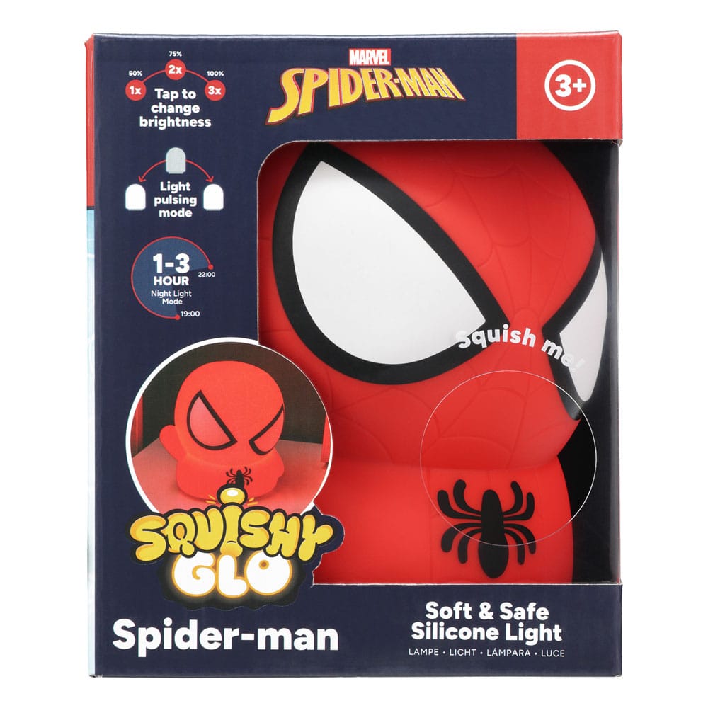 MADE TO ORDER Spider-Man Squishy Glo Silicon Light 15 cm SOLD OUT