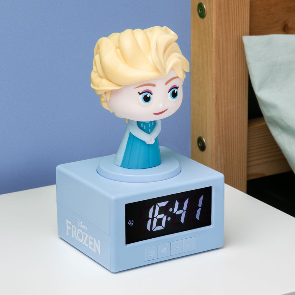 Auf Bestellung gefertigter Wecker mit Elsa-Motiv aus der Eiskönigin *SONDERPREIS*