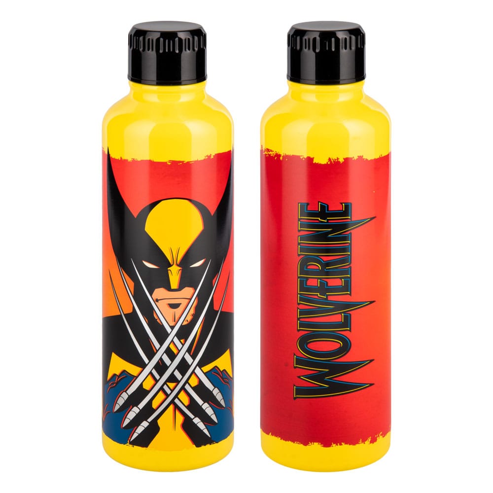 SU ORDINAZIONE Marvel Metal Water Bottle X-Man Wolverine *PREZZO SPECIALE*