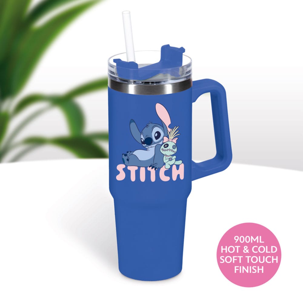 SU ORDINAZIONE Lilo & Stitch Multiway Travel Cup Stitch Blue
