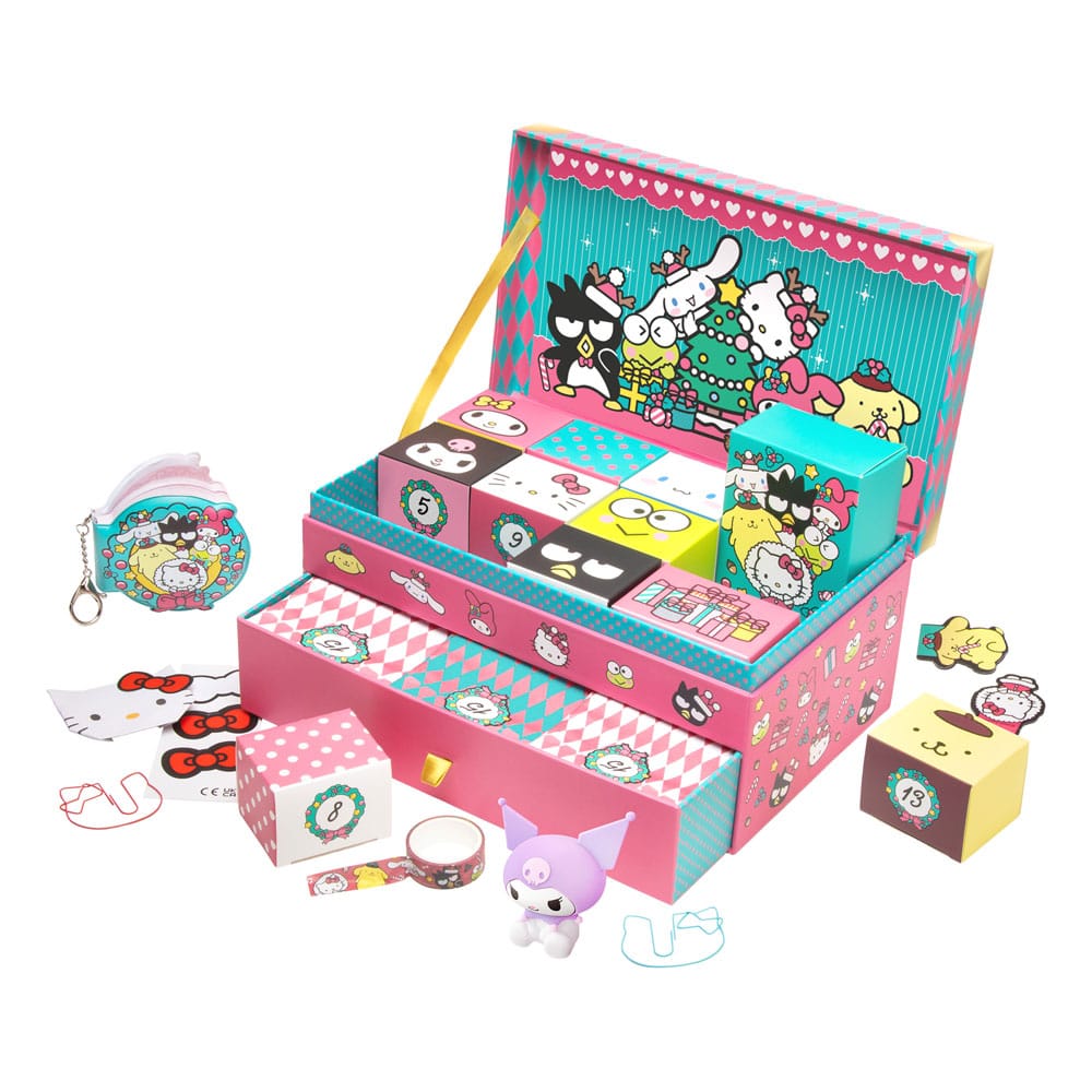 SU ORDINAZIONE Hello Kitty Advent Calendar Keepsake Box Advent Calendar