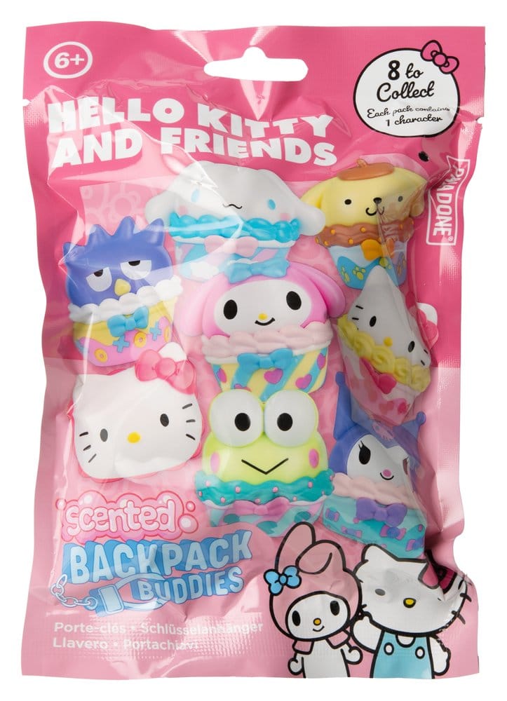 SU ORDINAZIONE Sanrio Friends Sweet Treats Bag Clips Blind Box Assortment Hello Kitty (24)