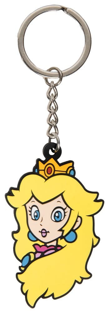 🧪 LAB | SU ORDINAZIONE Super Mario Keychain Princess Peach PVC 6 cm