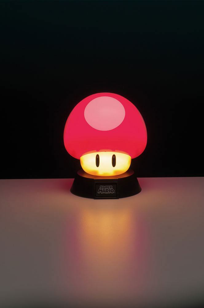 Lampada Super Mario 3D  Mushroom 10 cm