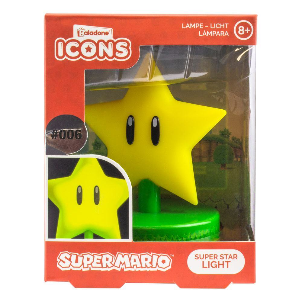 Lampada Super Mario  Super Star (V2)