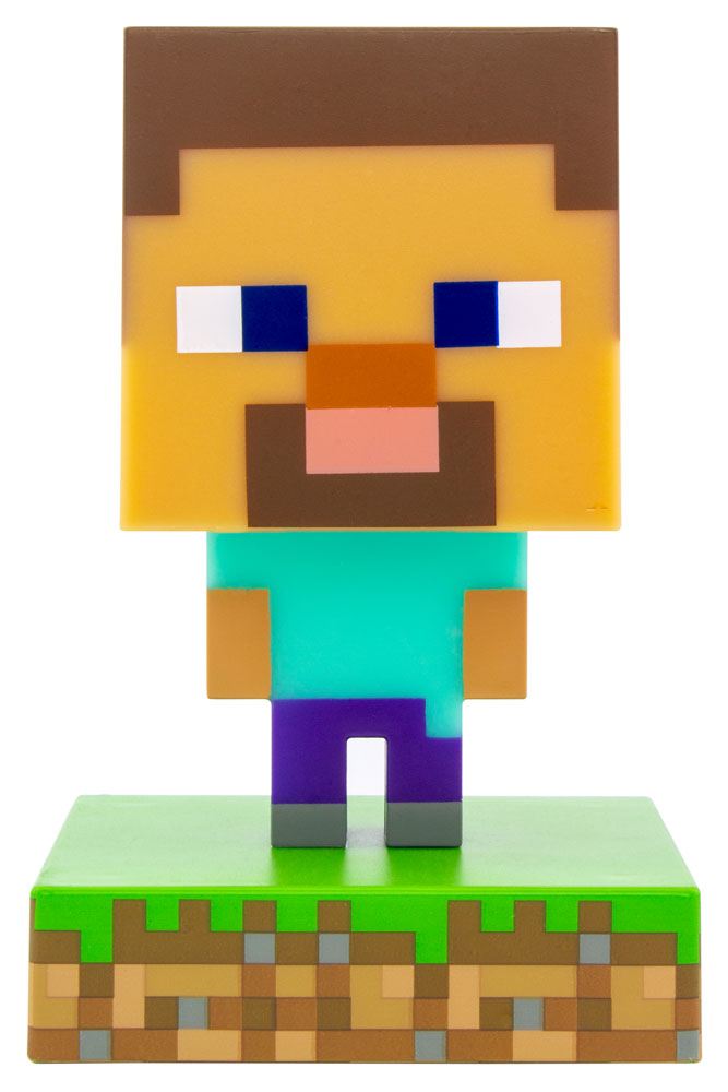 SU ORDINAZIONE Minecraft 3D Icon Light Steve