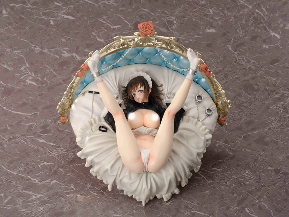 PREORDINE CHIUSO 05/2025 Original Character Maid Education Series Tsubaki Rurikawa 24 cm Statue 1/6 (18+) (PREORDINE NON CANCELLABILE)