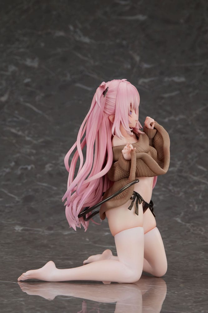 PREORDINE CHIUSO 03/2026 Original Character Statue 1/6 Lulumu Sweater Illustrated by Tamano Kedama Deluxe Edition 14 cm (18+) (PREORDINE NON CANCELLABILE)