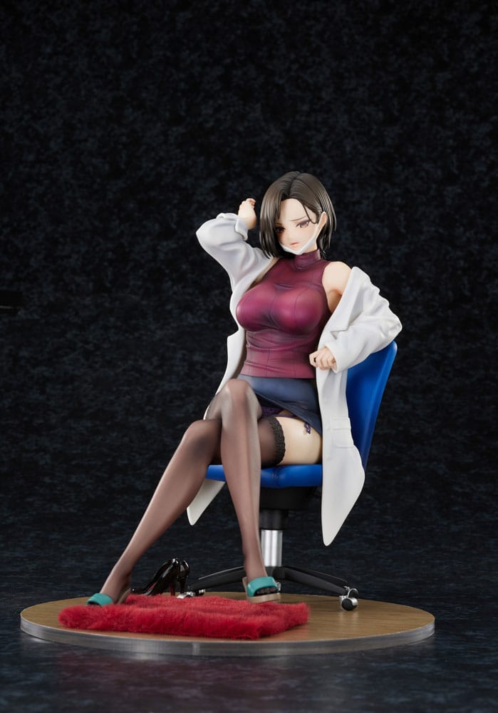 PREORDINE+ CHIUSO 03/2027 (NON CANCELLABILE) Original Character Statue 1/6 The Sulky School Nurse Illustrated by Keso Shirou 22 cm (18+)