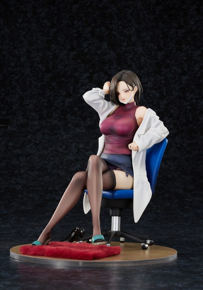 PREORDINE+ CHIUSO 03/2027 (NON CANCELLABILE) Original Character Statue 1/6 The Sulky School Nurse Illustrated by Keso Shirou 22 cm (18+)