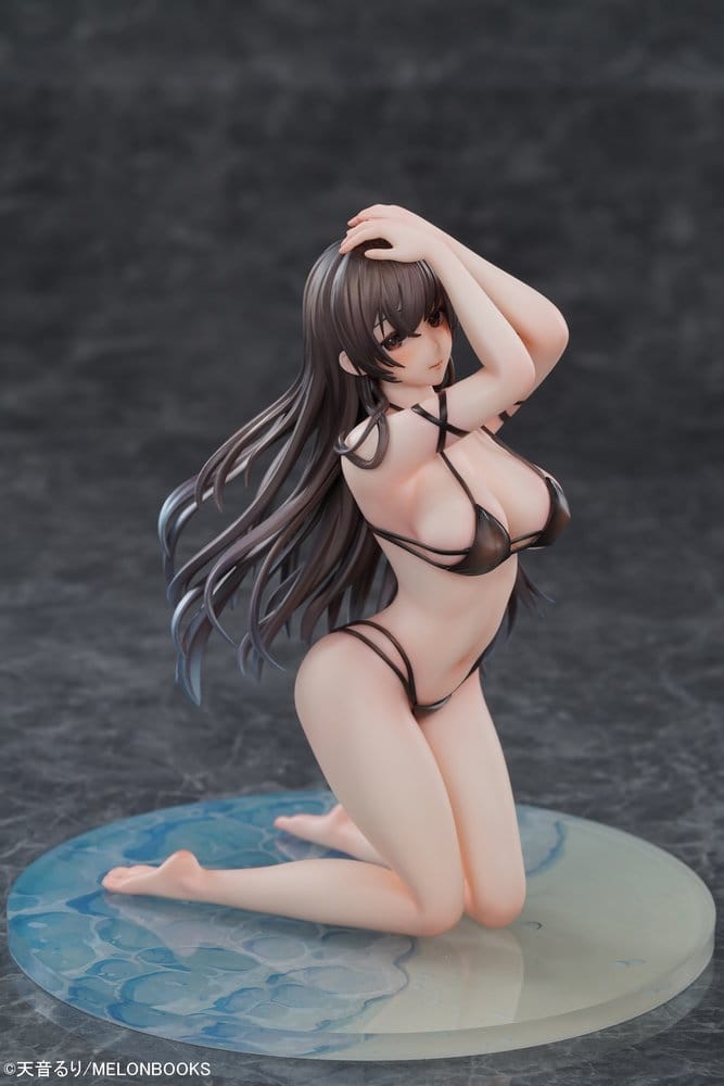 PREORDINE+ 08/2027 (NON CANCELLABILE) Original Character PVC Figure 1/6 Ruri Amane Illustration - Swimsuit Sugata no Mimi-san 17 cm (N)