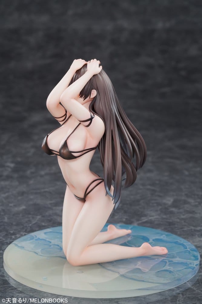 PREORDINE+ 08/2027 (NON CANCELLABILE) Original Character PVC Figure 1/6 Ruri Amane Illustration - Swimsuit Sugata no Mimi-san 17 cm (N)