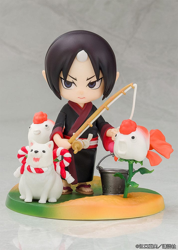 SU ORDINAZIONE Hozuki no Reitetsu Hakotoniwa PVC Statue Hozuki & Shiro 11 cm   