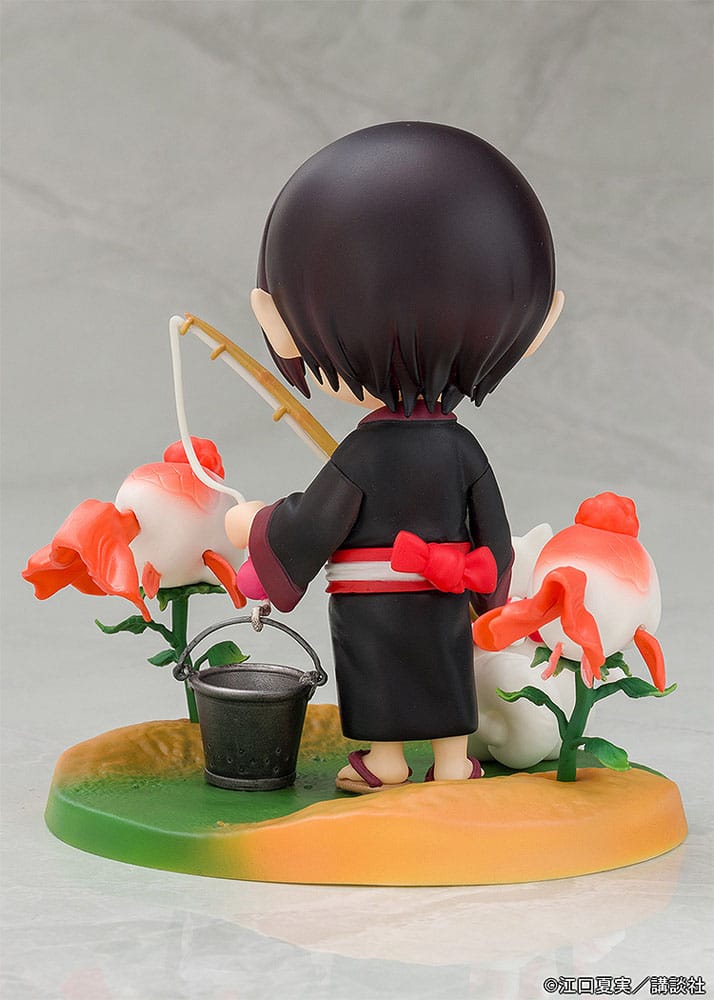SU ORDINAZIONE Hozuki no Reitetsu Hakotoniwa PVC Statue Hozuki & Shiro 11 cm   