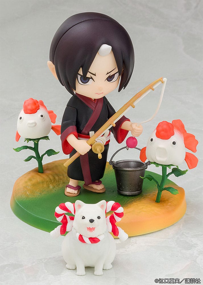 SU ORDINAZIONE Hozuki no Reitetsu Hakotoniwa PVC Statue Hozuki & Shiro 11 cm   