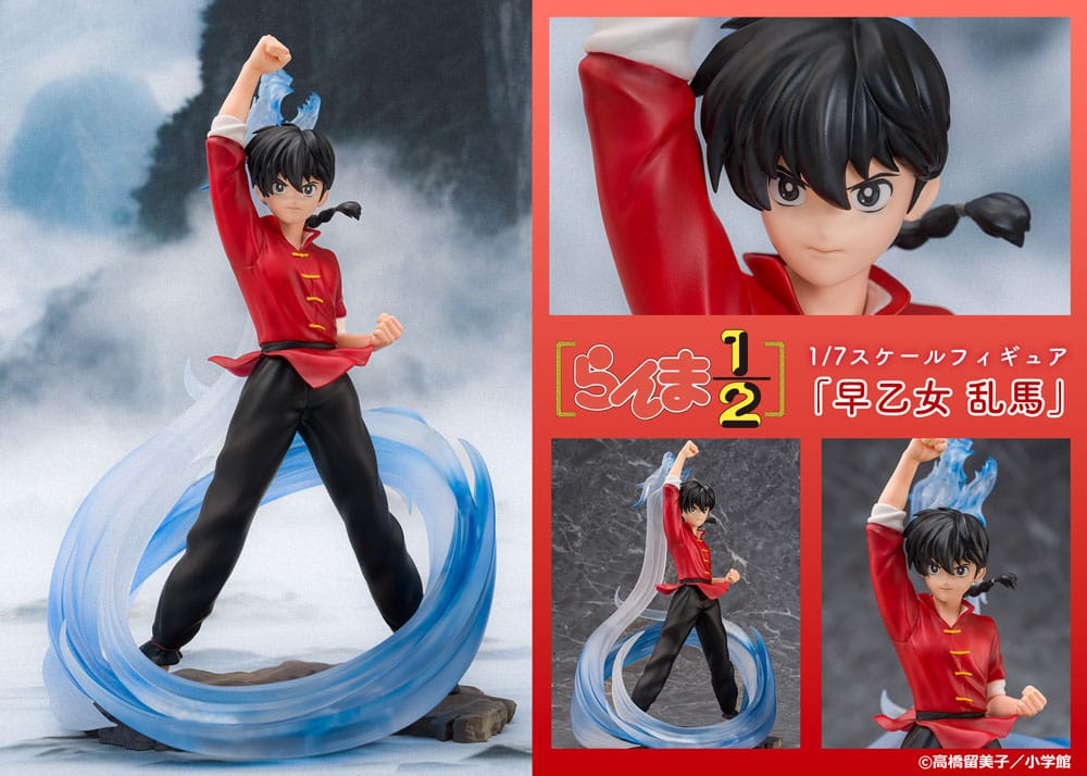PREORDINE+ 09/2025 Ranma 1/2 PVC Statue 1/7 Ranma Saotome 28 cm