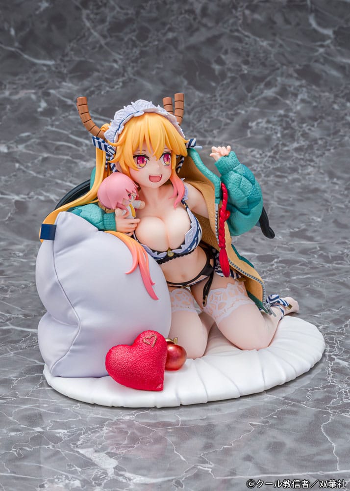 PREORDER+ 06/2026 Miss Kobayashi's Dragon Maid PVC Statue 1/7 Tohru Dragon hoodie Ver. 15 cm