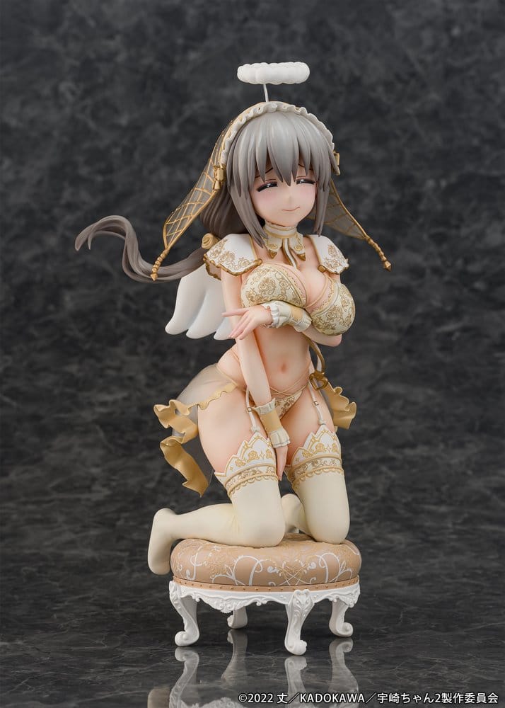 PREORDINE+ 01/2027 Uzaki-chan Wants to Hang Out! PVC Statue 1/7 Tsuki Uzaki Angel Ver. 19 cm