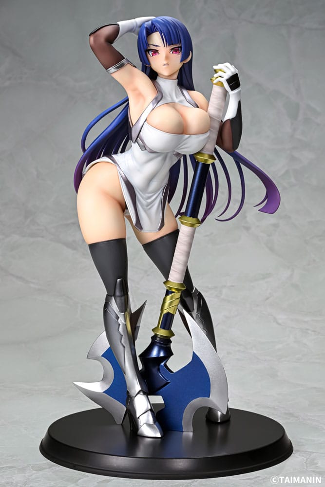 PREORDINE CHIUSO 01/2026 Taimanin RPGX PVC Statue 1/6 Pale Mauve Murasaki Yatsu 28 cm (18+) (PREORDINE NON CANCELLABILE)