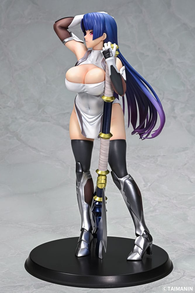PREORDINE CHIUSO 01/2026 Taimanin RPGX PVC Statue 1/6 Pale Mauve Murasaki Yatsu 28 cm (18+) (PREORDINE NON CANCELLABILE)