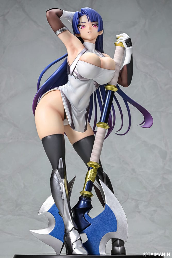 PREORDINE CHIUSO 01/2026 Taimanin RPGX PVC Statue 1/6 Pale Mauve Murasaki Yatsu 28 cm (18+) (PREORDINE NON CANCELLABILE)