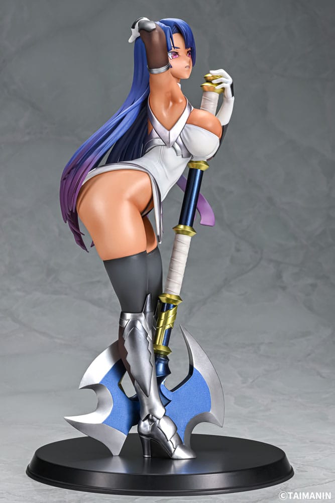 PREORDINE 01/2026 Taimanin RPGX PVC Statue 1/6 Pale Mauve Murasaki Yatsu Tanned Ver. 28 cm (18+) (PREORDINE NON CANCELLABILE)
