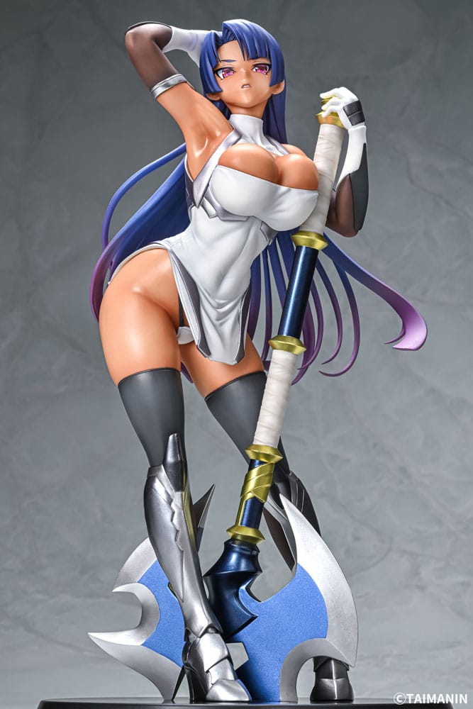 PREORDINE 01/2026 Taimanin RPGX PVC Statue 1/6 Pale Mauve Murasaki Yatsu Tanned Ver. 28 cm (18+) (PREORDINE NON CANCELLABILE)