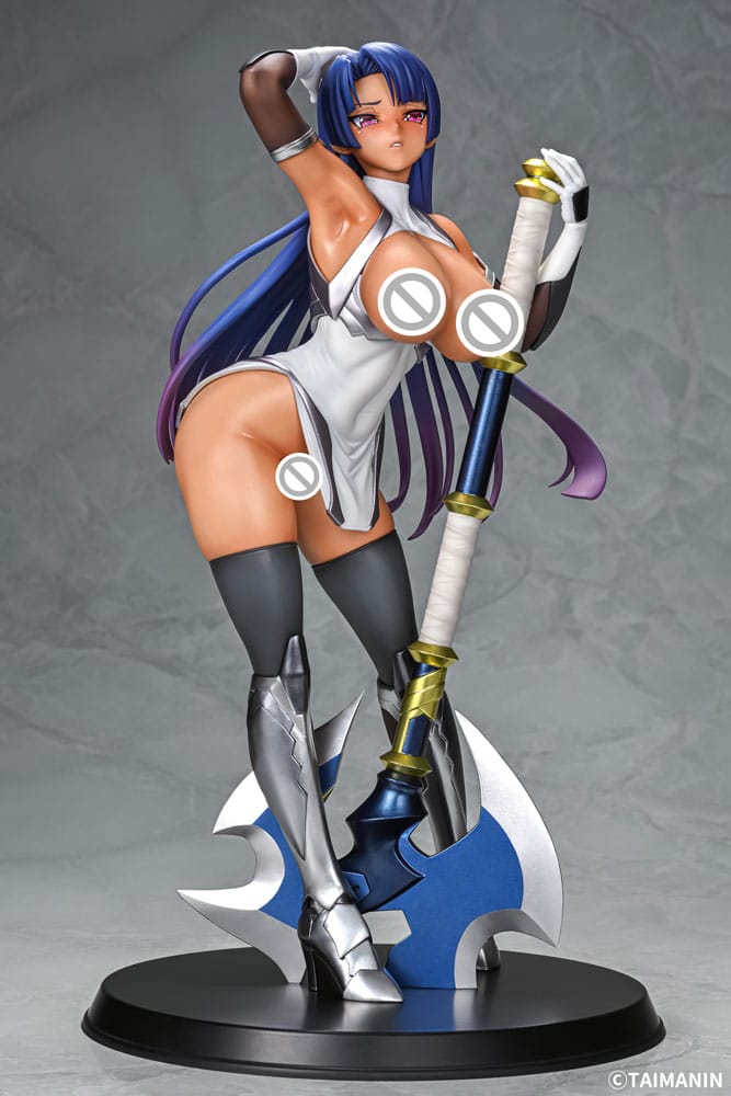 PREORDINE 01/2026 Taimanin RPGX PVC Statue 1/6 Pale Mauve Murasaki Yatsu Tanned Ver. 28 cm (18+) (PREORDINE NON CANCELLABILE)
