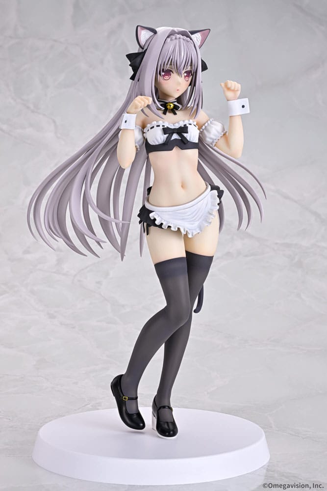 PREORDINE 09/2025 Tsuki ni Yorisou Otome no Sahou PVC Statue 1/6 Luna Sakurakouji Cat Maid Ver. 26 cm (18+) (PREORDINE NON CANCELLABILE)