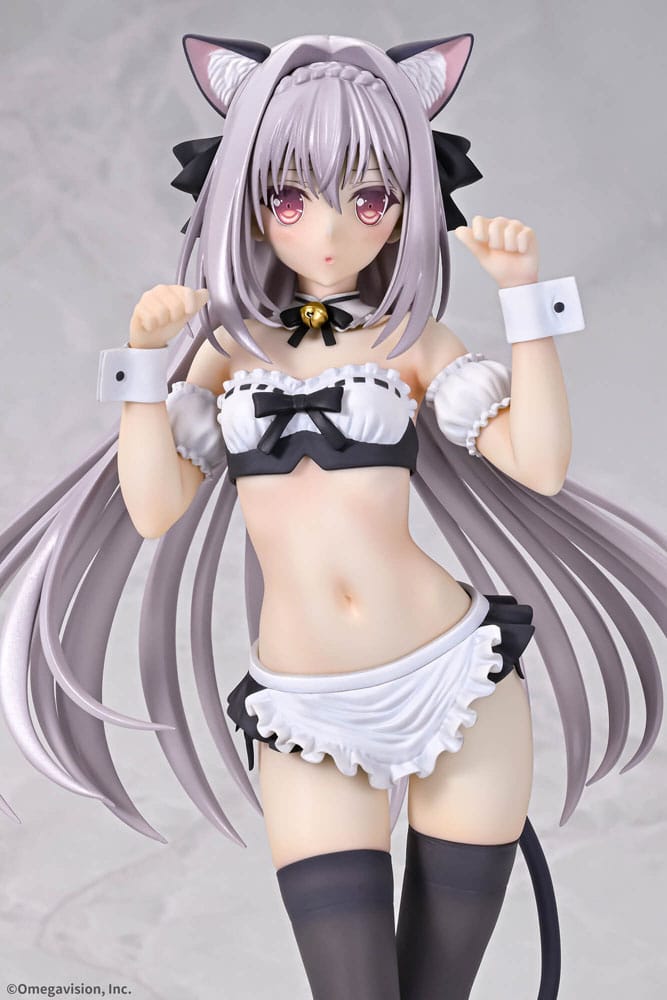 PREORDINE 09/2025 Tsuki ni Yorisou Otome no Sahou PVC Statue 1/6 Luna Sakurakouji Cat Maid Ver. 26 cm (18+) (PREORDINE NON CANCELLABILE)
