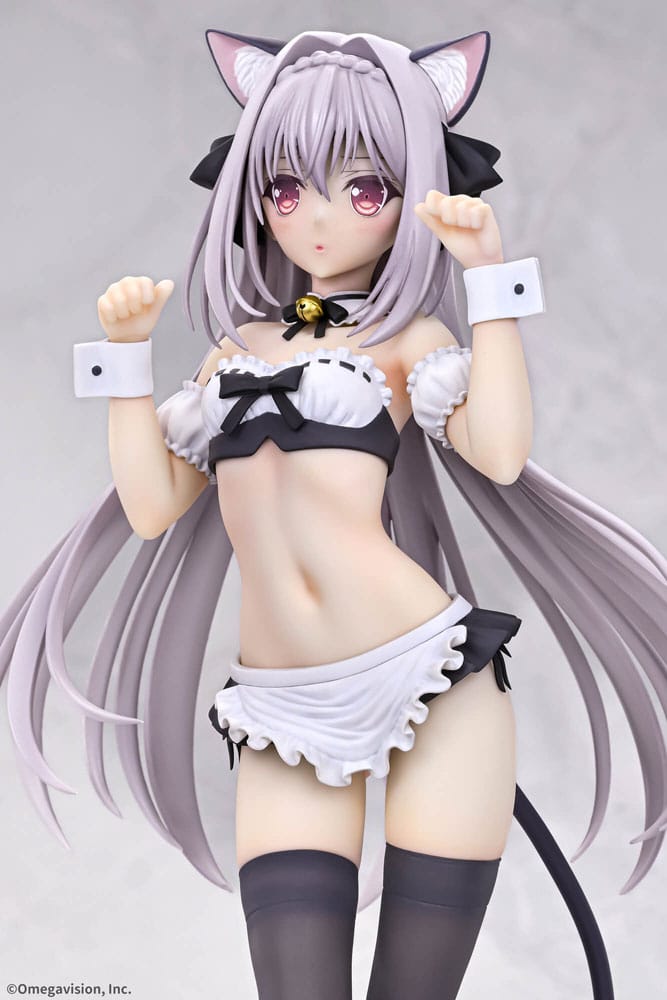 PREORDINE 09/2025 Tsuki ni Yorisou Otome no Sahou PVC Statue 1/6 Luna Sakurakouji Cat Maid Ver. 26 cm (18+) (PREORDINE NON CANCELLABILE)