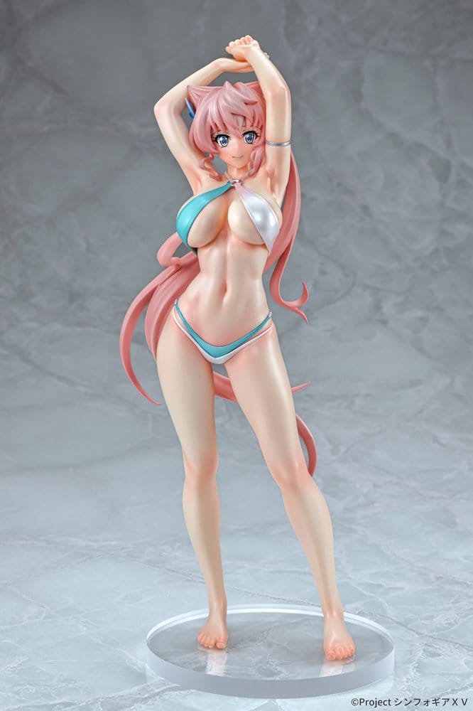 VORBESTELLUNG+ 04/2027 Senki Zesshou Symphogear XV PVC Figur 1/7 Maria Cadenzavna Eve Bikini-Stil Gloss ver. 27 cm