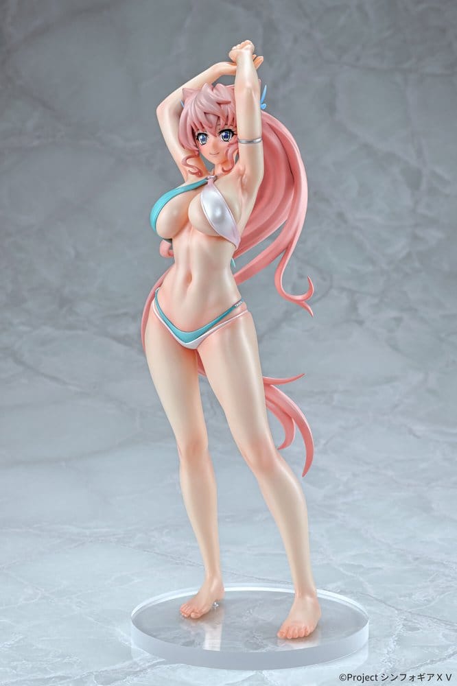 VORBESTELLUNG+ 04/2027 Senki Zesshou Symphogear XV PVC Figur 1/7 Maria Cadenzavna Eve Bikini-Stil Gloss ver. 27 cm
