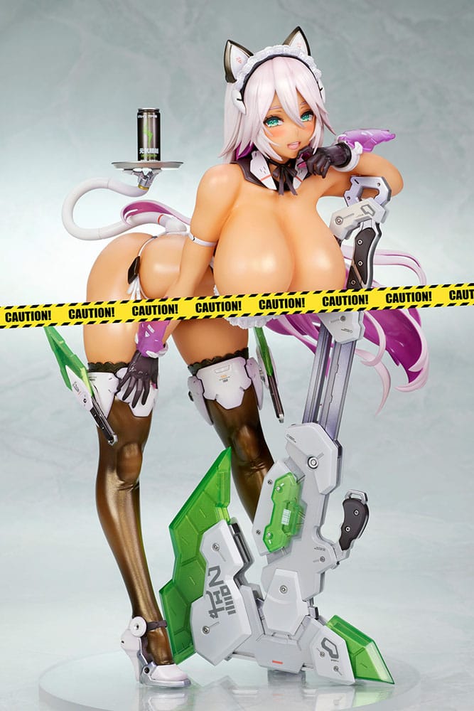 PREORDINE 12/2025 Original Character Meido-Busou: Ax Experimental Equipment 24 cm Statue 1/7 (PREORDINE NON CANCELLABILE)