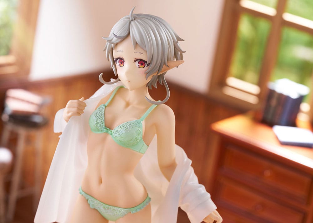 PREORDINE+ 02/2026 Mushoku Tensei Jobless Reincarnation II Isekai Ittara Honki Dasu PVC Statue 1/7 Sylphiette Greyrat Changing Clothes Mode 23 cm