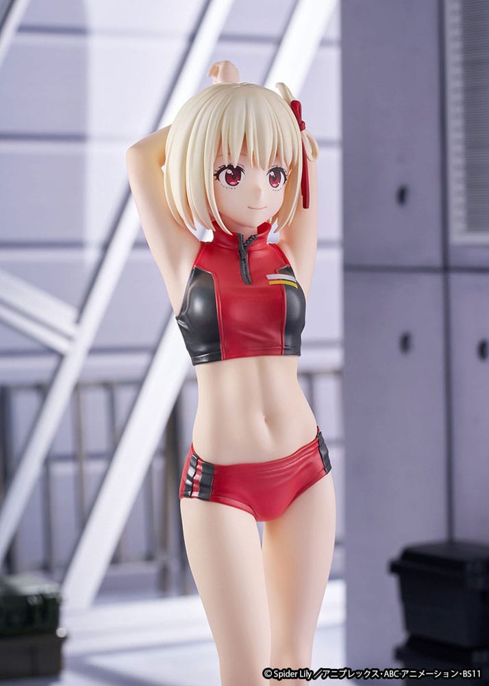 SU ORDINAZIONE Lycoris Recoil Statue PVC 1/7 Chisato Nishikigi Traning wear Ver. 24 cm   