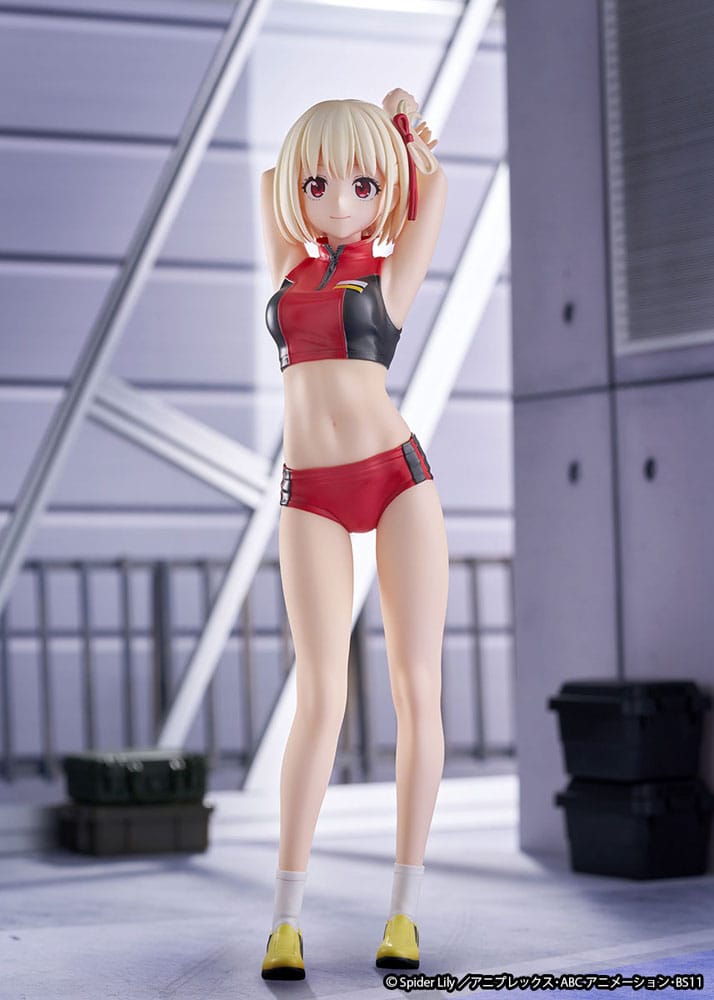 SU ORDINAZIONE Lycoris Recoil Statue PVC 1/7 Chisato Nishikigi Traning wear Ver. 24 cm   