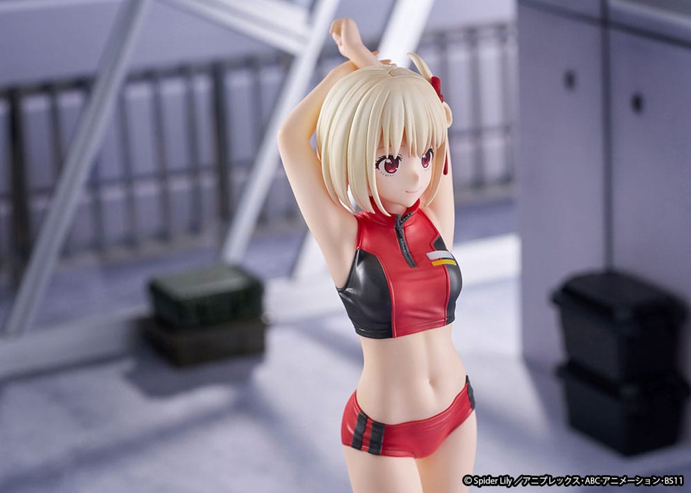 SU ORDINAZIONE Lycoris Recoil Statue PVC 1/7 Chisato Nishikigi Traning wear Ver. 24 cm   